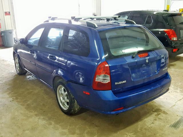 KL5JJ86Z86K268528 - 2006 SUZUKI FORENZA PR BLUE photo 3