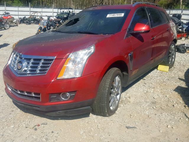 3GYFNCE33ES637524 - 2014 CADILLAC SRX PERFOR RED photo 2
