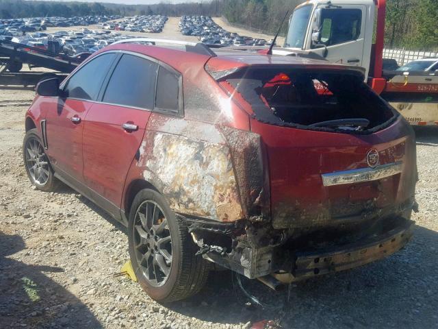 3GYFNCE33ES637524 - 2014 CADILLAC SRX PERFOR RED photo 3
