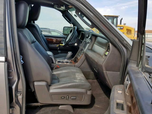 5LMJJ2J56EEL06095 - 2014 LINCOLN NAVIGATOR 灰色 照片 5