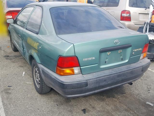 JT2EL55D6S0081071 - 1995 TOYOTA TERCEL STD GREEN photo 3