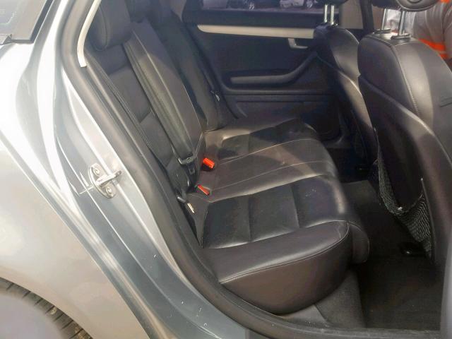 WAUEF78E66A051385 - 2006 AUDI A4 S-LINE GRAY photo 6