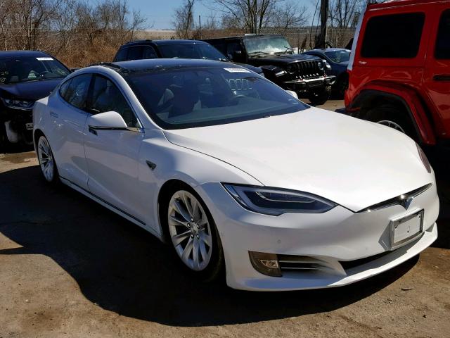 5YJSA1E21HF231007 - 2017 TESLA MODEL S Սպիտակ լուսանկար 1