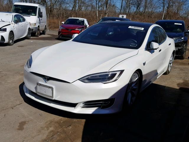 5YJSA1E21HF231007 - 2017 TESLA MODEL S Սպիտակ լուսանկար 2
