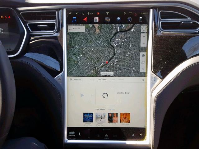 5YJSA1E21HF231007 - 2017 TESLA MODEL S Սպիտակ լուսանկար 9