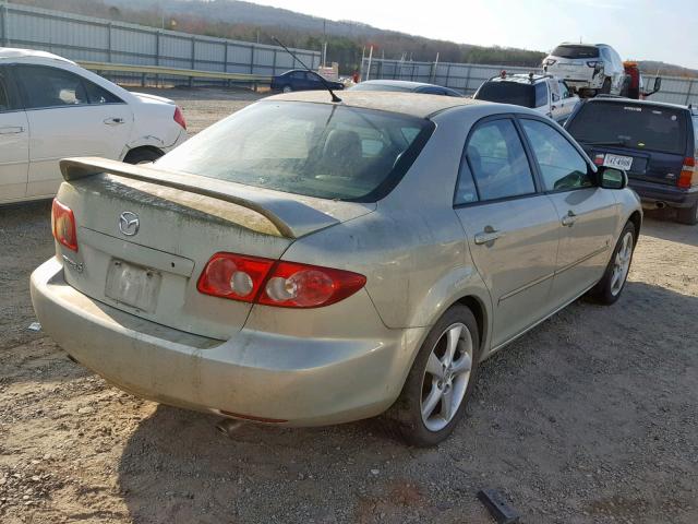 1YVHP80D955M16570 - 2005 MAZDA 6 S TAN photo 4