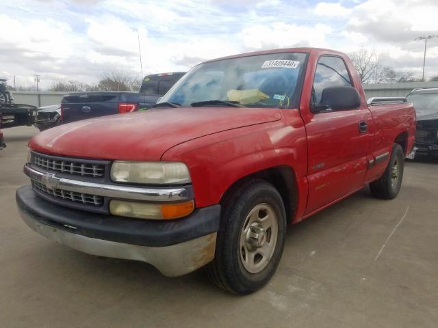 1GCEC14W01Z238428 - 2001 CHEVROLET SILVERADO C1500  photo 2