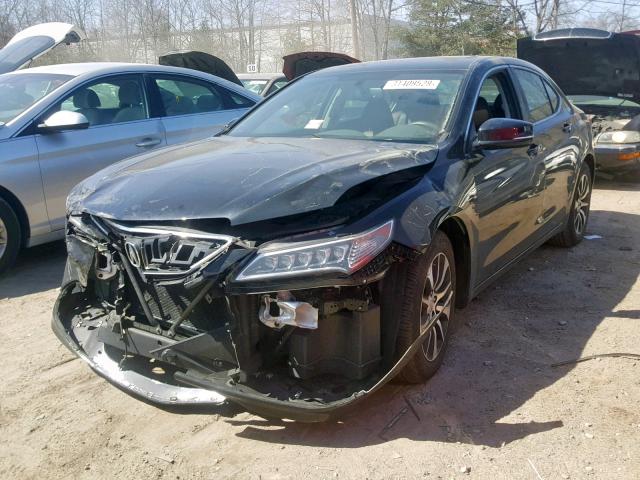 19UUB1F31HA008182 - 2017 ACURA TLX BLACK photo 2