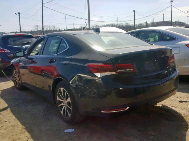 19UUB1F31HA008182 - 2017 ACURA TLX BLACK photo 3