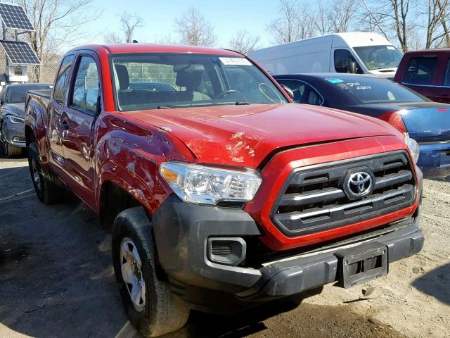 5TFSX5EN0HX050941 - 2017 TOYOTA TACOMA ACC წითელი ფოტო 1