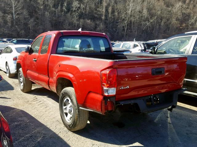 5TFSX5EN0HX050941 - 2017 TOYOTA TACOMA ACC წითელი ფოტო 3
