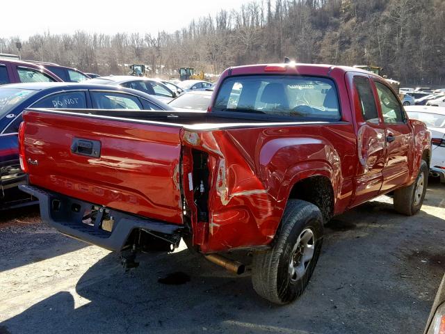 5TFSX5EN0HX050941 - 2017 TOYOTA TACOMA ACC წითელი ფოტო 4