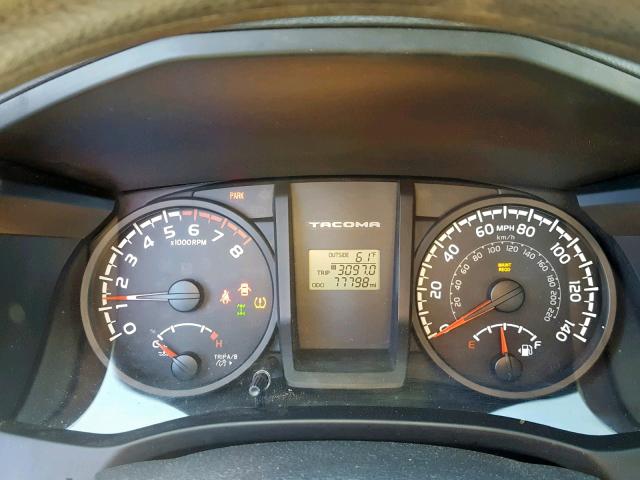 5TFSX5EN0HX050941 - 2017 TOYOTA TACOMA ACC წითელი ფოტო 8