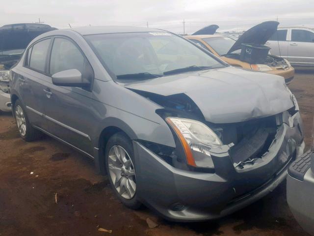 3N1AB6AP6CL674838 - 2012 NISSAN SENTRA 2.0 SILVER photo 1