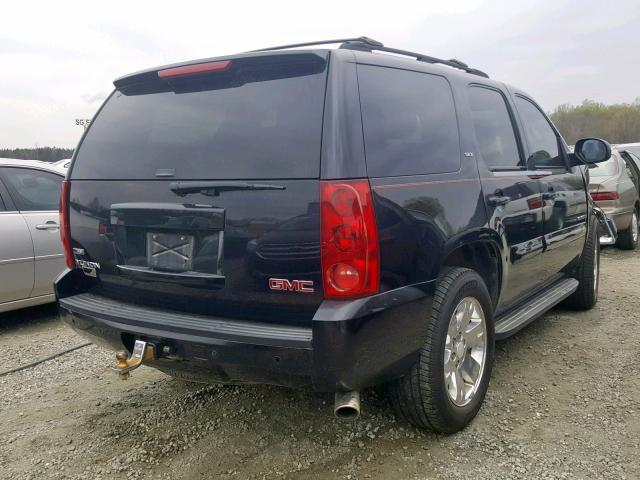 1GKFK13097R211942 - 2007 GMC YUKON BLACK photo 4