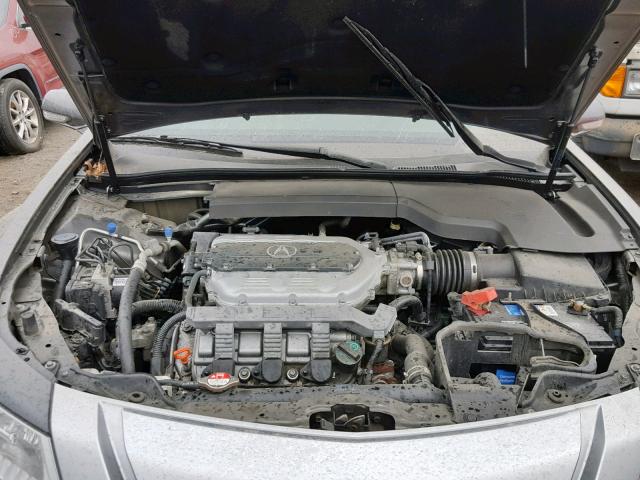 19UUA86549A017909 - 2009 ACURA TL GRAY photo 7