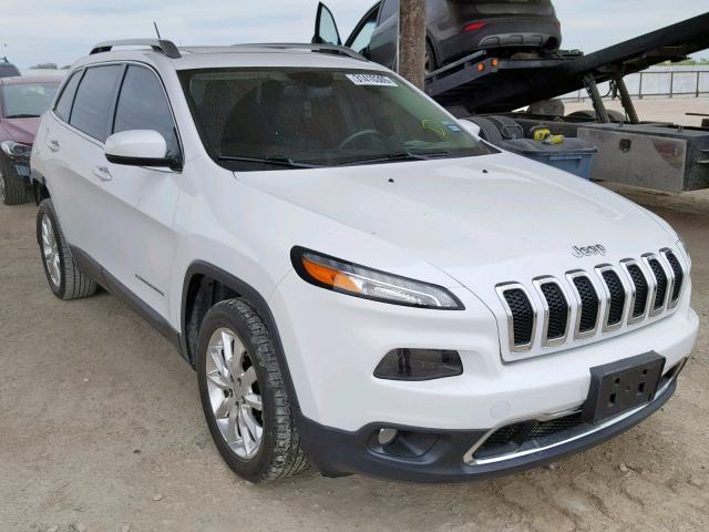 1C4PJLDSXFW628677 - 2015 JEEP CHEROKEE L WHITE photo 1