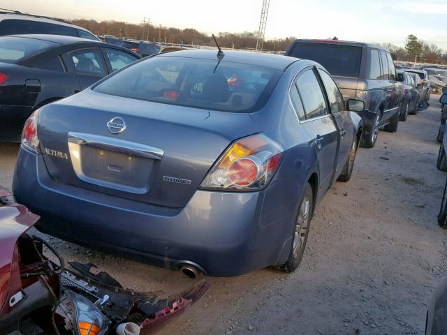 1N4CL2AP9AC111227 - 2010 NISSAN ALTIMA HYB BLUE photo 4