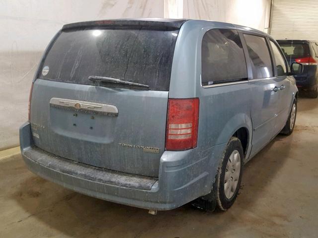 2A8HR44E19R653051 - 2009 CHRYSLER TOWN & COU BLUE photo 4