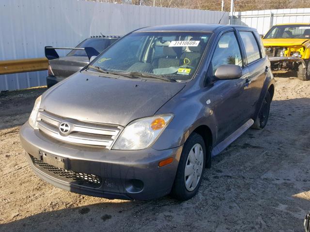 JTKKT624140070561 - 2004 TOYOTA SCION XA GRAY photo 2