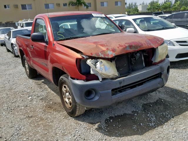 5TENX22N78Z518205 - 2008 TOYOTA TACOMA RED photo 1