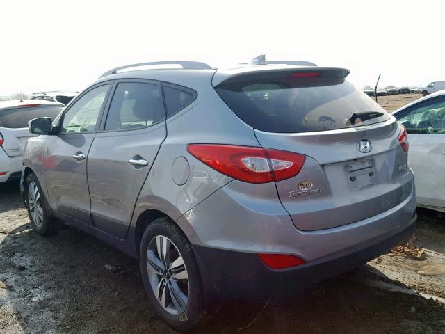 KM8JUCAG7FU002170 - 2015 HYUNDAI TUCSON LIM GRAY photo 3