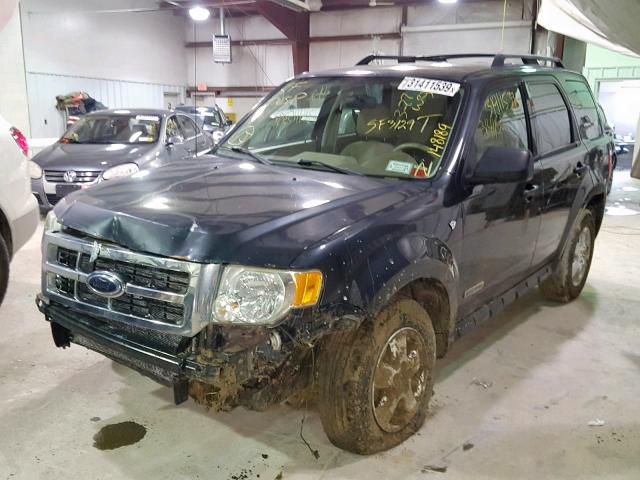 1FMCU03158KC91225 - 2008 FORD ESCAPE XLT GRAY photo 2