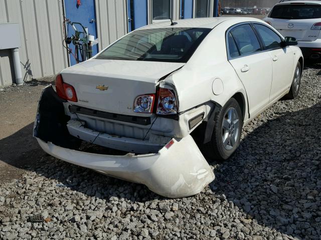1G1ZG57BX84249328 - 2008 CHEVROLET MALIBU LS WHITE photo 4