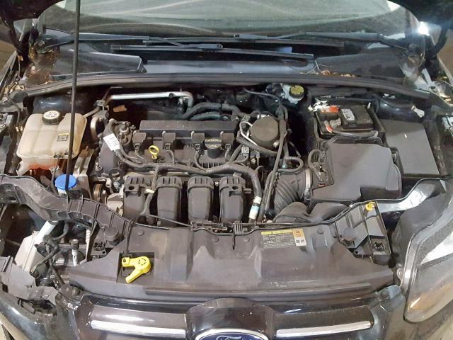 1FAHP3N25CL391861 - 2012 FORD FOCUS TITA BLACK photo 7