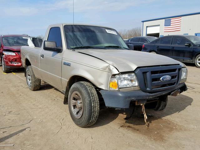 1FTYR10D87PA45822 - 2007 FORD RANGER GOLD photo 1