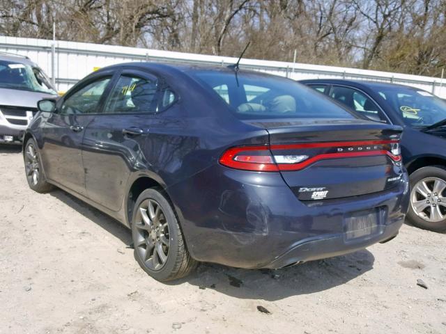 1C3CDFBA6DD303376 - 2013 DODGE DART SXT GRAY photo 3