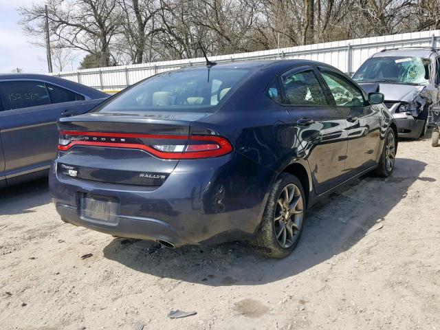 1C3CDFBA6DD303376 - 2013 DODGE DART SXT GRAY photo 4