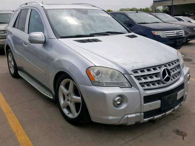 4JGBB72E29A484342 - 2009 MERCEDES-BENZ ML 550 SILVER photo 1