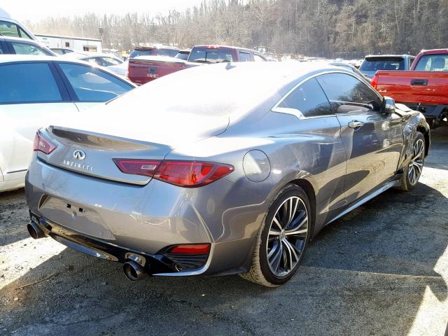 JN1EV7EL1HM550558 - 2017 INFINITI Q60 PREMIU GRAY photo 4