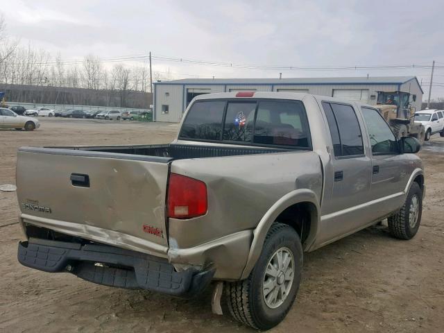 1GTDT13X83K110584 - 2003 GMC SONOMA GRAY photo 4