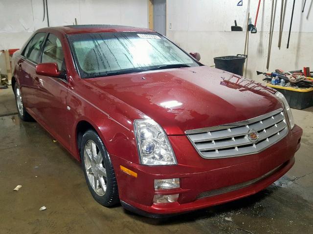 1G6DW677660206540 - 2006 CADILLAC STS BURGUNDY photo 1