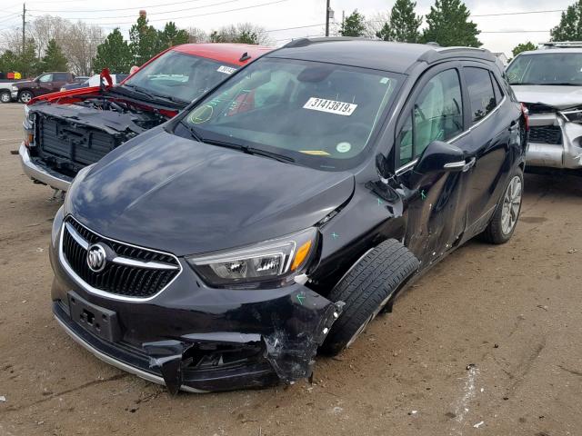 KL4CJESB6JB716844 - 2018 BUICK ENCORE PRE BLACK photo 2