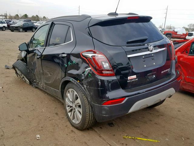 KL4CJESB6JB716844 - 2018 BUICK ENCORE PRE BLACK photo 3