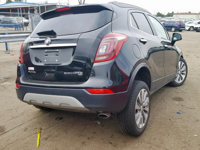 KL4CJESB6JB716844 - 2018 BUICK ENCORE PRE BLACK photo 4