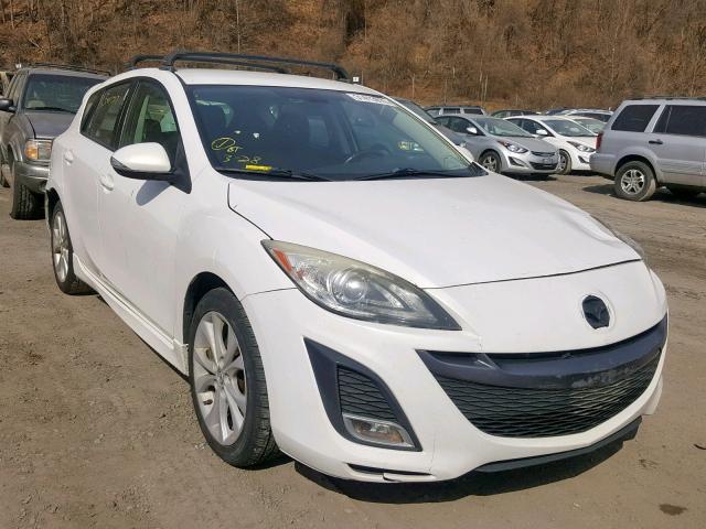 JM1BL1H68A1174067 - 2010 MAZDA 3 S WHITE photo 1