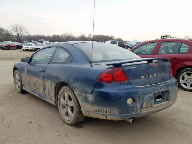 4B3AG52HX4E142915 - 2004 DODGE STRATUS R/ BLUE photo 3