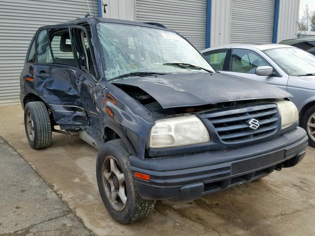 2S3TD52V926109107 - 2002 SUZUKI VITARA JLX BLACK photo 1