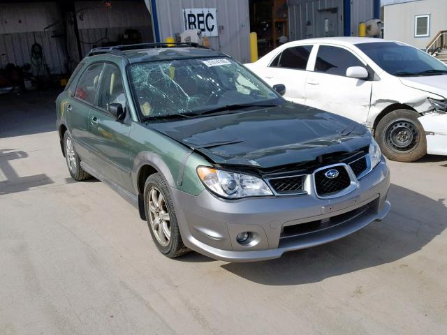 JF1GG63647H814053 - 2007 SUBARU IMPREZA OU GREEN photo 1