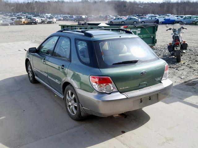 JF1GG63647H814053 - 2007 SUBARU IMPREZA OU GREEN photo 3