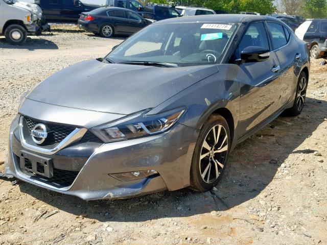 1N4AA6AP8JC386818 - 2018 NISSAN MAXIMA 3.5 GRAY photo 2