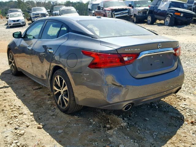 1N4AA6AP8JC386818 - 2018 NISSAN MAXIMA 3.5 GRAY photo 3