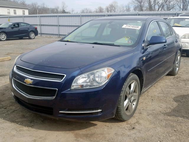 1G1ZH57B28F166753 - 2008 CHEVROLET MALIBU 1LT 蓝色 照片 2