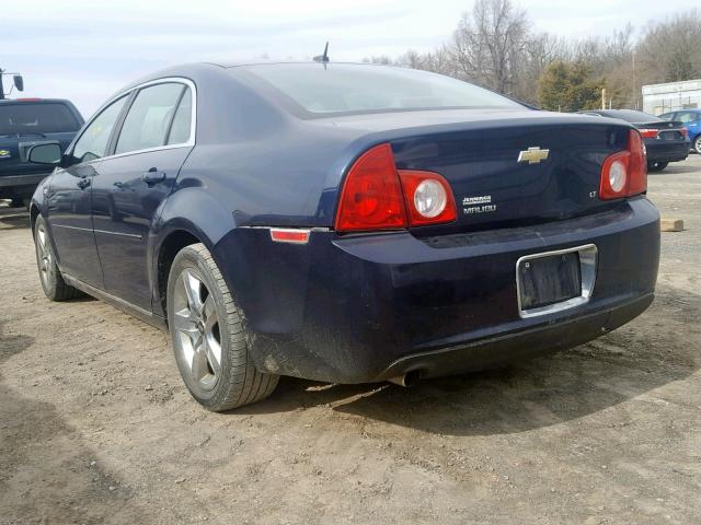 1G1ZH57B28F166753 - 2008 CHEVROLET MALIBU 1LT 蓝色 照片 3
