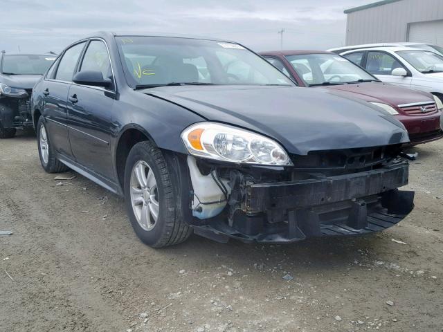 2G1WA5E33E1137994 - 2014 CHEVROLET IMPALA LIM BLACK photo 1