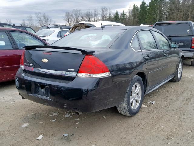 2G1WA5E33E1137994 - 2014 CHEVROLET IMPALA LIM BLACK photo 4